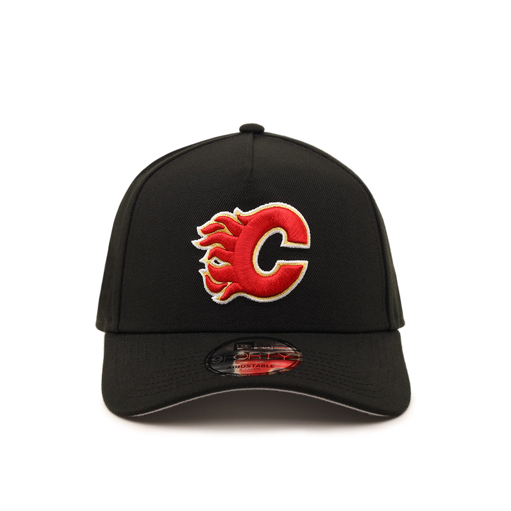 Calgary Flames 20th Anniversary SP NHL Black 9Forty A-Frame