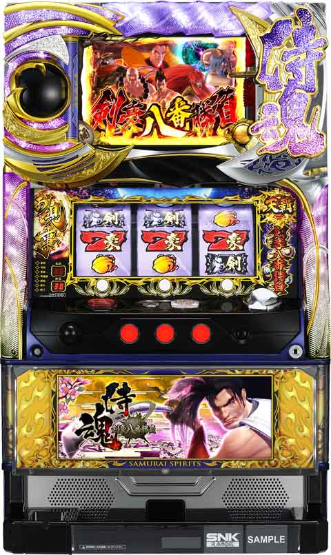 W液晶搭載『サムスピ』が専用筐体で新登場 | P-WORLD パチンコ業界ニュース