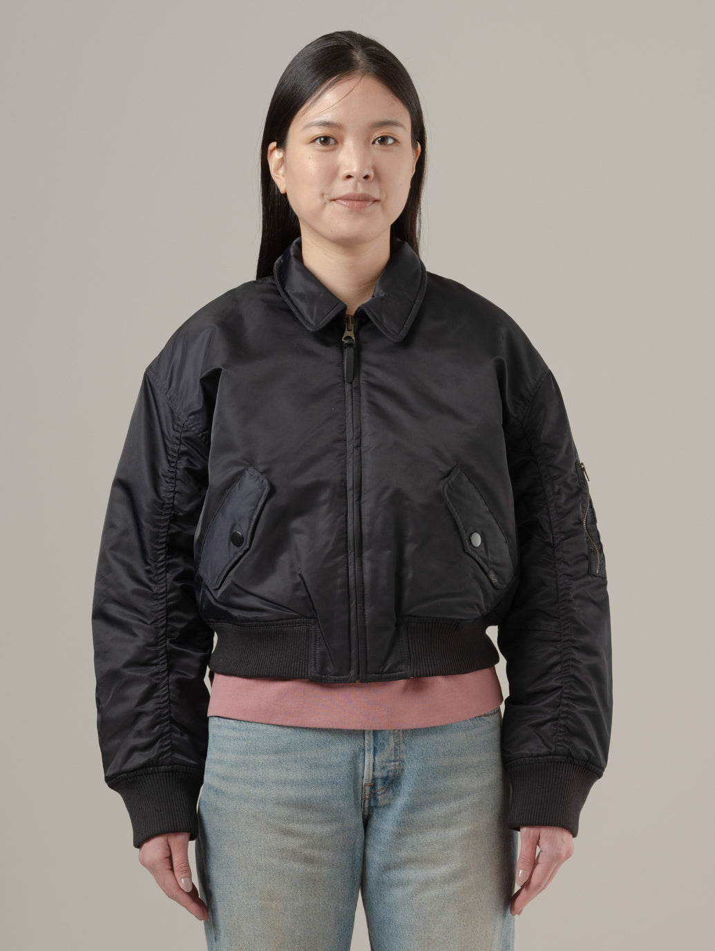 ボウイ クロップド ボンバージャケット – リーバイス®公式オンラインストア