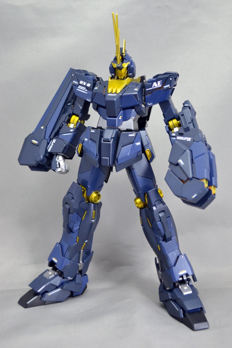 MG ユニコーンガンダム2号機バンシィ 改修塗装完成 | @in's Hobby Room