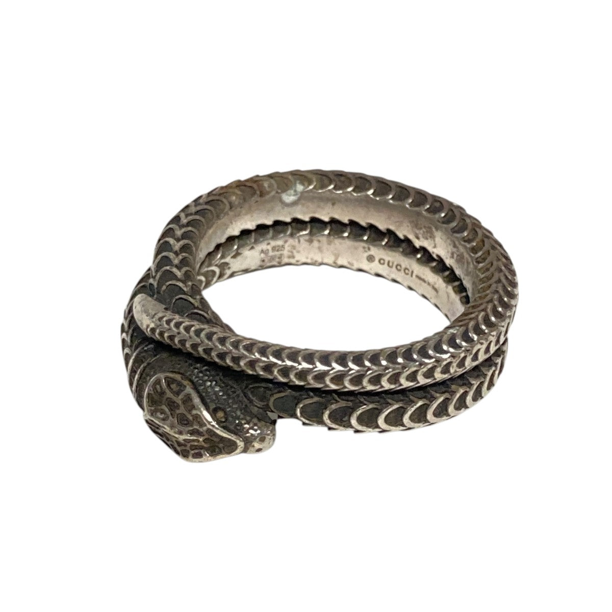 GUCCI(グッチ) ガーデン スネークリング シルバー サイズ 23号｜【公式