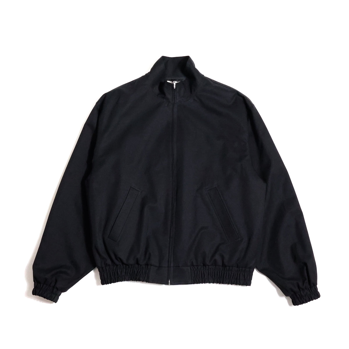 AURALEE 「WASHED FINX SILK CHAMBRAY BLOUSON / BLACK CHAMBRAY