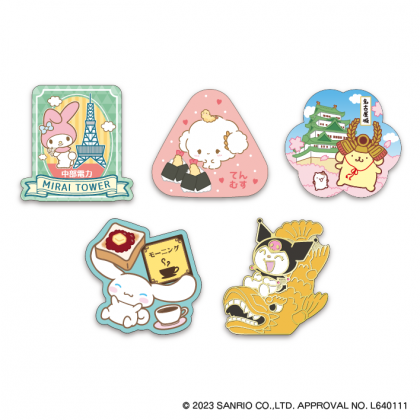 サンリオキャラクターご当地ピンズコレクション 愛知限定｜ご当地ピンズ