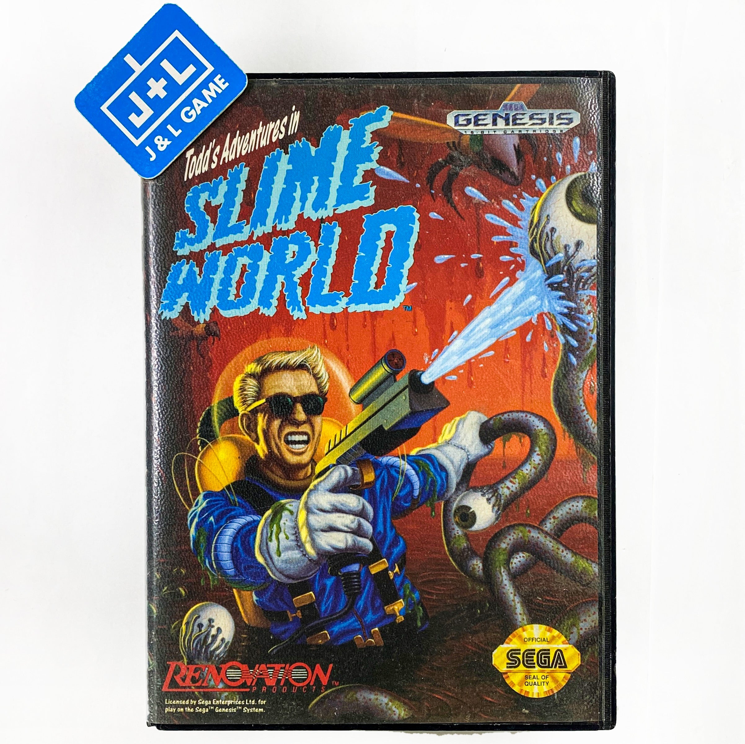 Todd's Adventures in Slime World - (SG) SEGA Genesis [Pre-Owned
