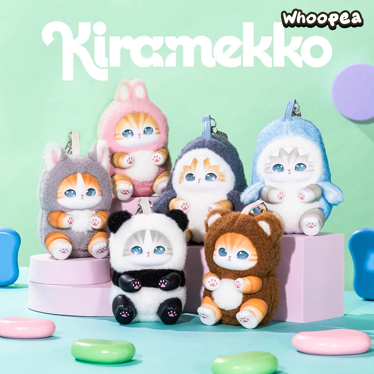 Mofusand Kiramekko Fluffy Kittens Series Plush Blind Box – WHOOPEA