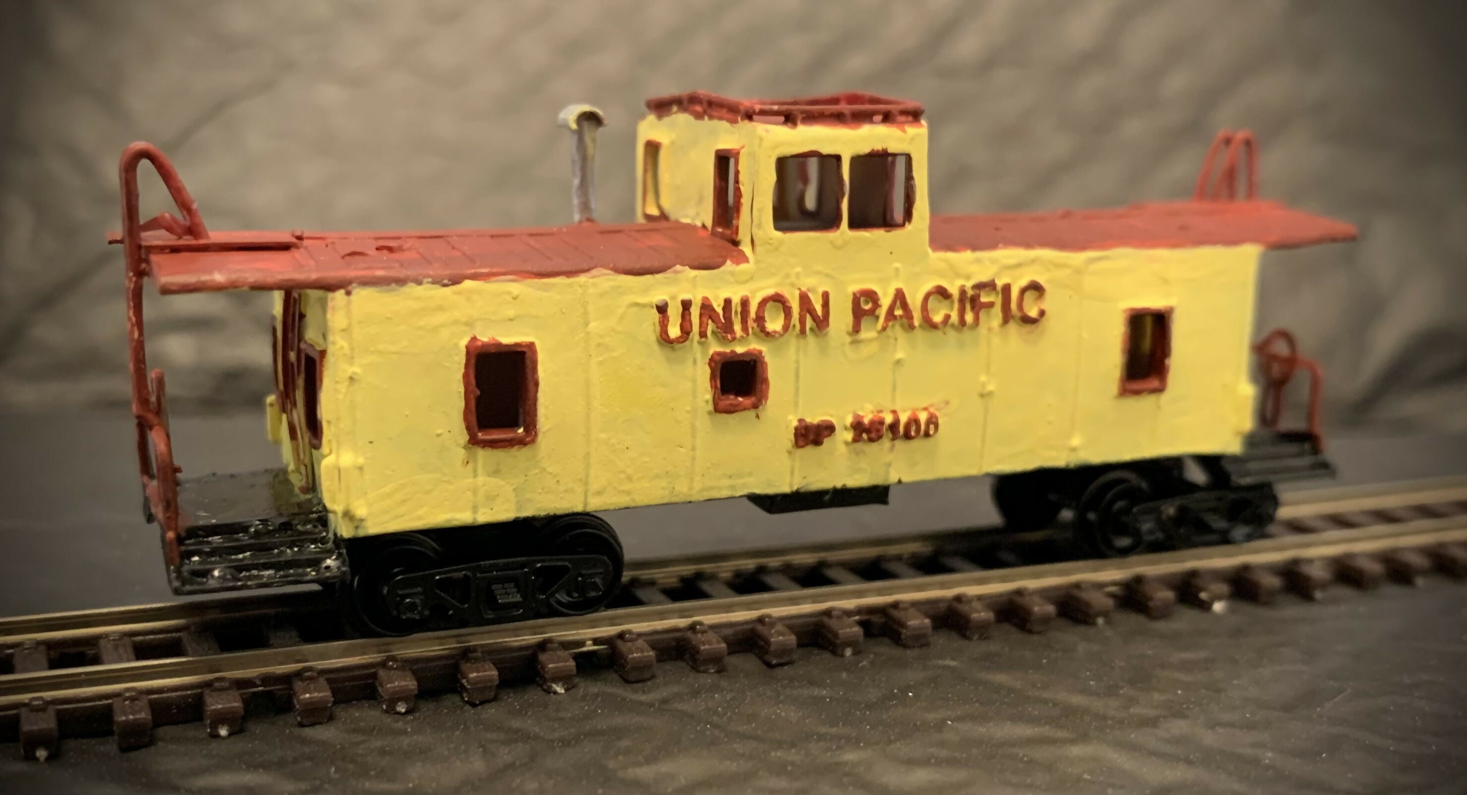 鉄道模型 UNION PACIFIC CA-1 WOOD CABOOSE 2592 MTH - Premier CA-1