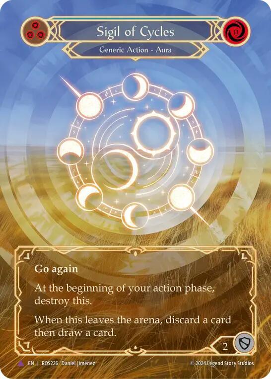 Sigil of Cycles (Marvel) - Rosetta - Flesh and Blood TCG