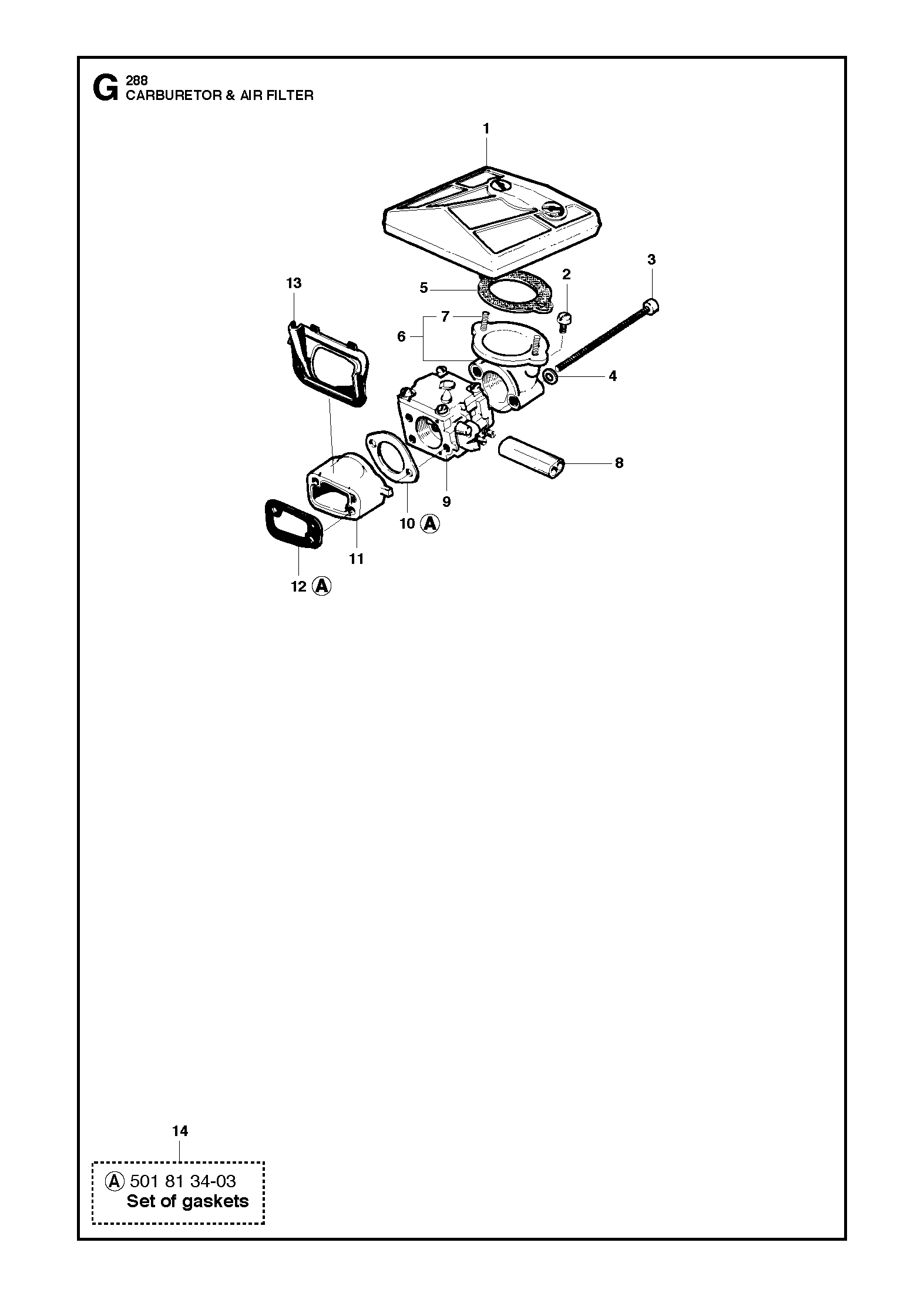 Husqvarna 288 XP - Wolfswinkel Groentechniek Webshop