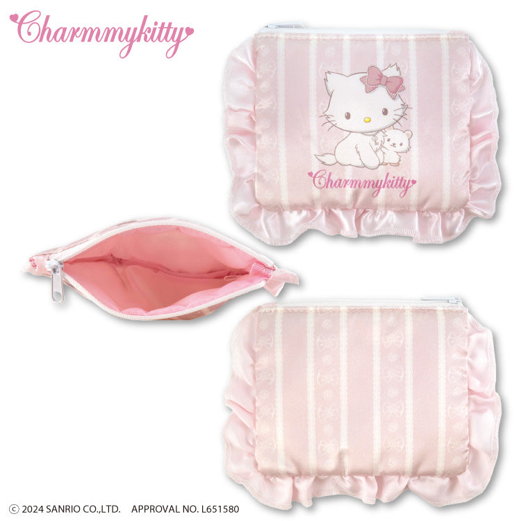 チャーミーキティ コラボ フラットポーチ – サンキューマート
