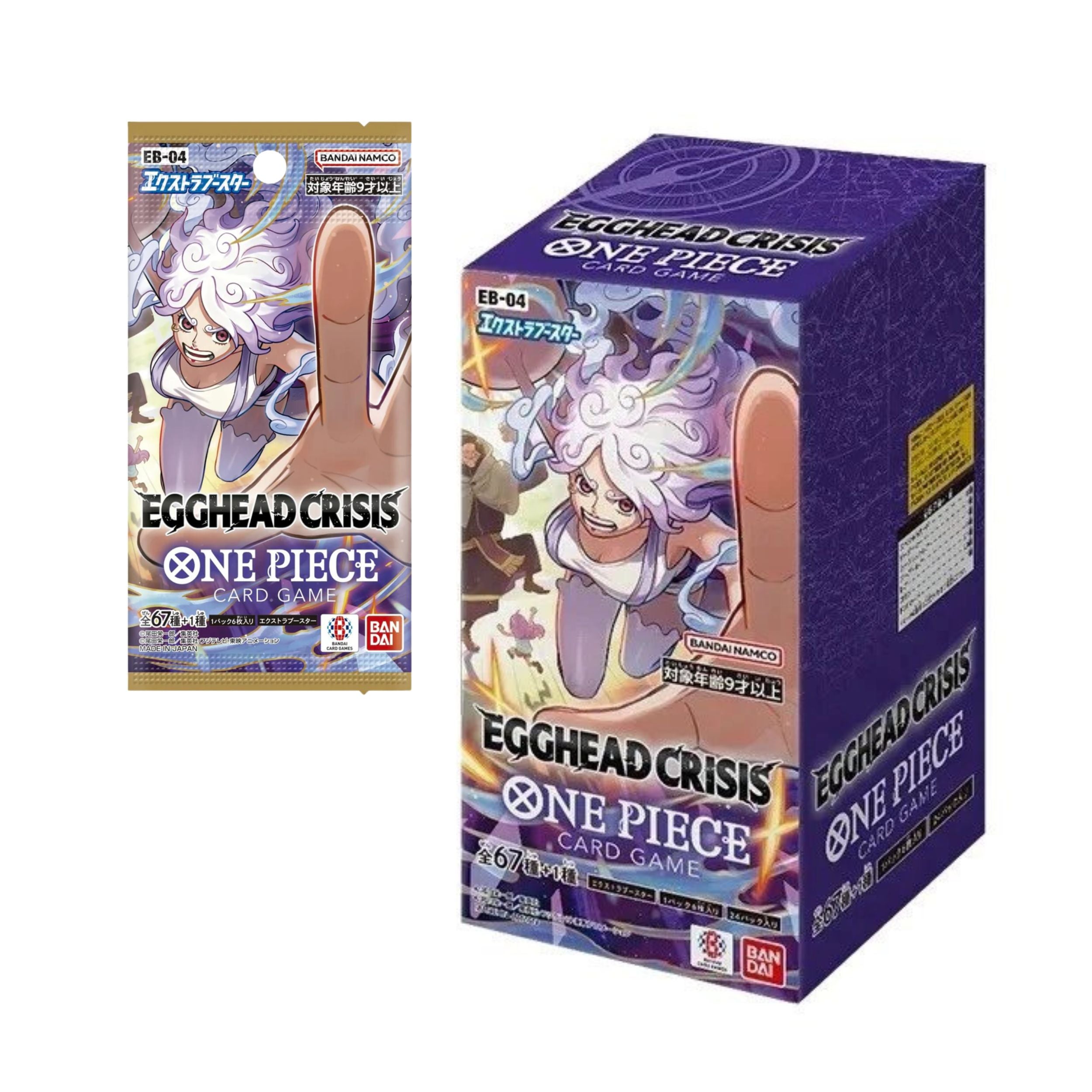 One Piece Card Game EB-04 Egghead Crisis Japanese Booster Box
