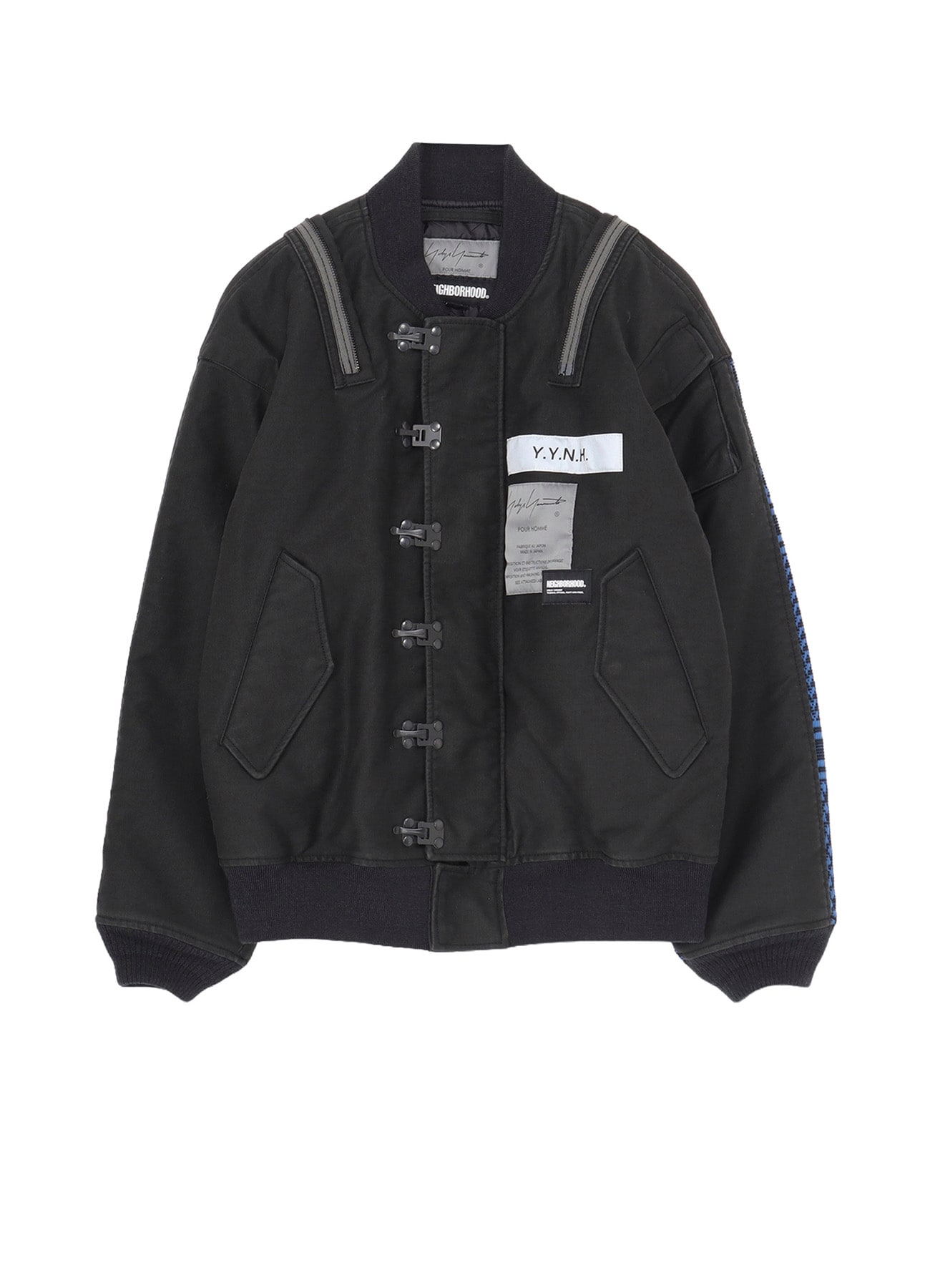 YOHJI YAMAMOTO × NH A-1 DECK JACKET MOD(S Black): Yohji Yamamoto