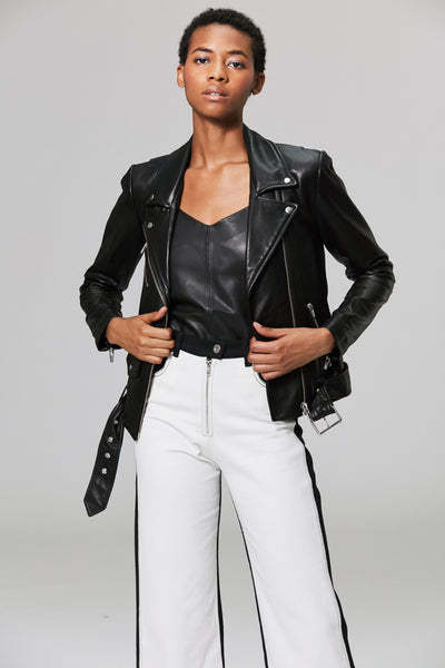 Jayne Smooth Jacket Black | Jackets | VEDA