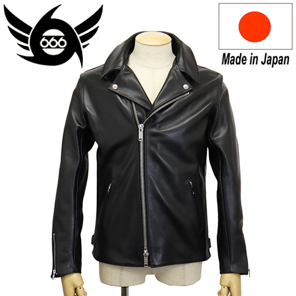 正規取扱店 666 LEATHER WEAR LJM-27TF プレーンバックサイドベルト