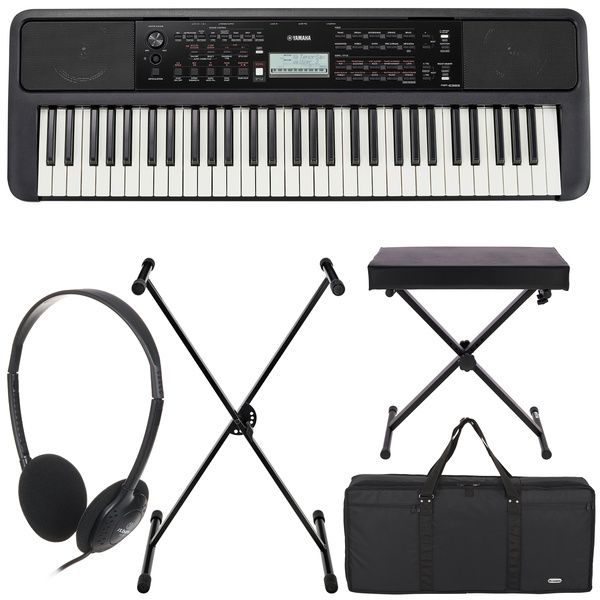 Yamaha PSR-E383 Deluxe Bundle – United States