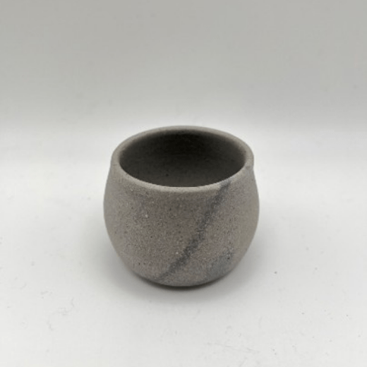 備前焼】青備前 ぐい呑 作家：御幡康照