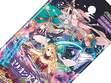出演声優の箔押しサインカードも収録！ミリオンアーサーTCG ブースター