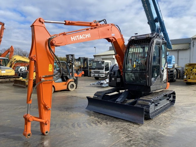 Japanese Used Excavators HITACHI ZX75US-5B TOKU WORLD BE3103