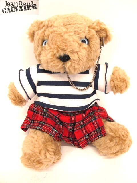 ジャンポールゴルチエ テディベア ぬいぐるみ 希少 ジャンポール