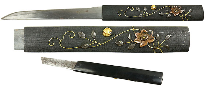 日本刀の小柄・鉄線花｜日本刀・刀剣 販売専門店・東京・十拳