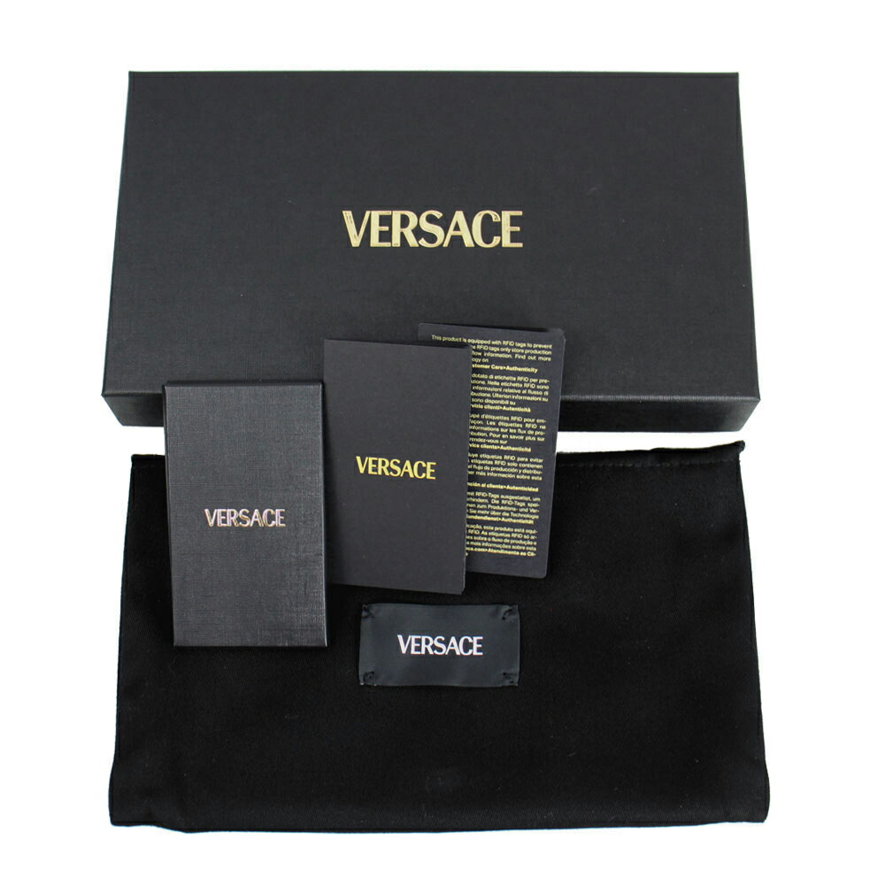 楽天市場】ヴェルサーチ 財布 メンズ VERSACE 長財布 メドゥーサ