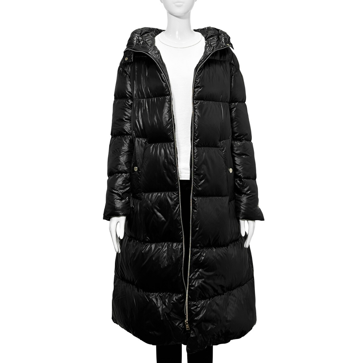 楽天市場】ヘルノ HERNO フード付 ダウンコート レディース PI001519D