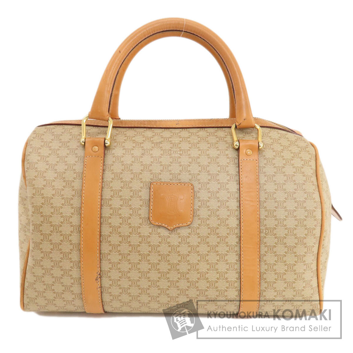 楽天市場】セリーヌ マカダム ボストンバッグ PVC/レザー レディース