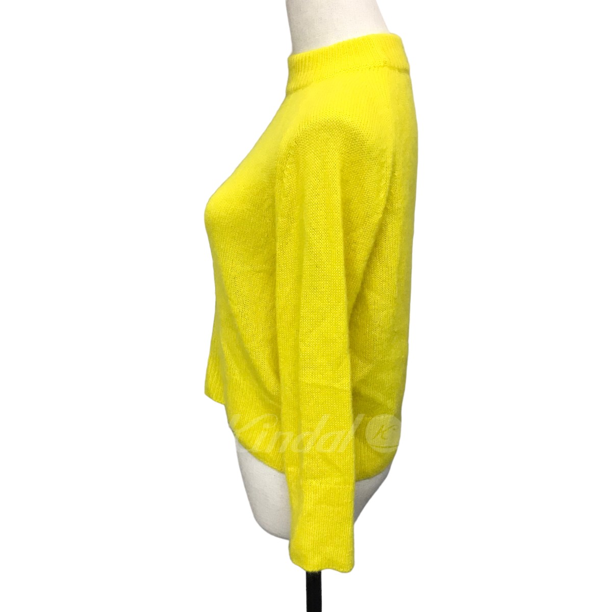 楽天市場】【中古】BLAMINKカシミヤシルククルーネックニット イエロー