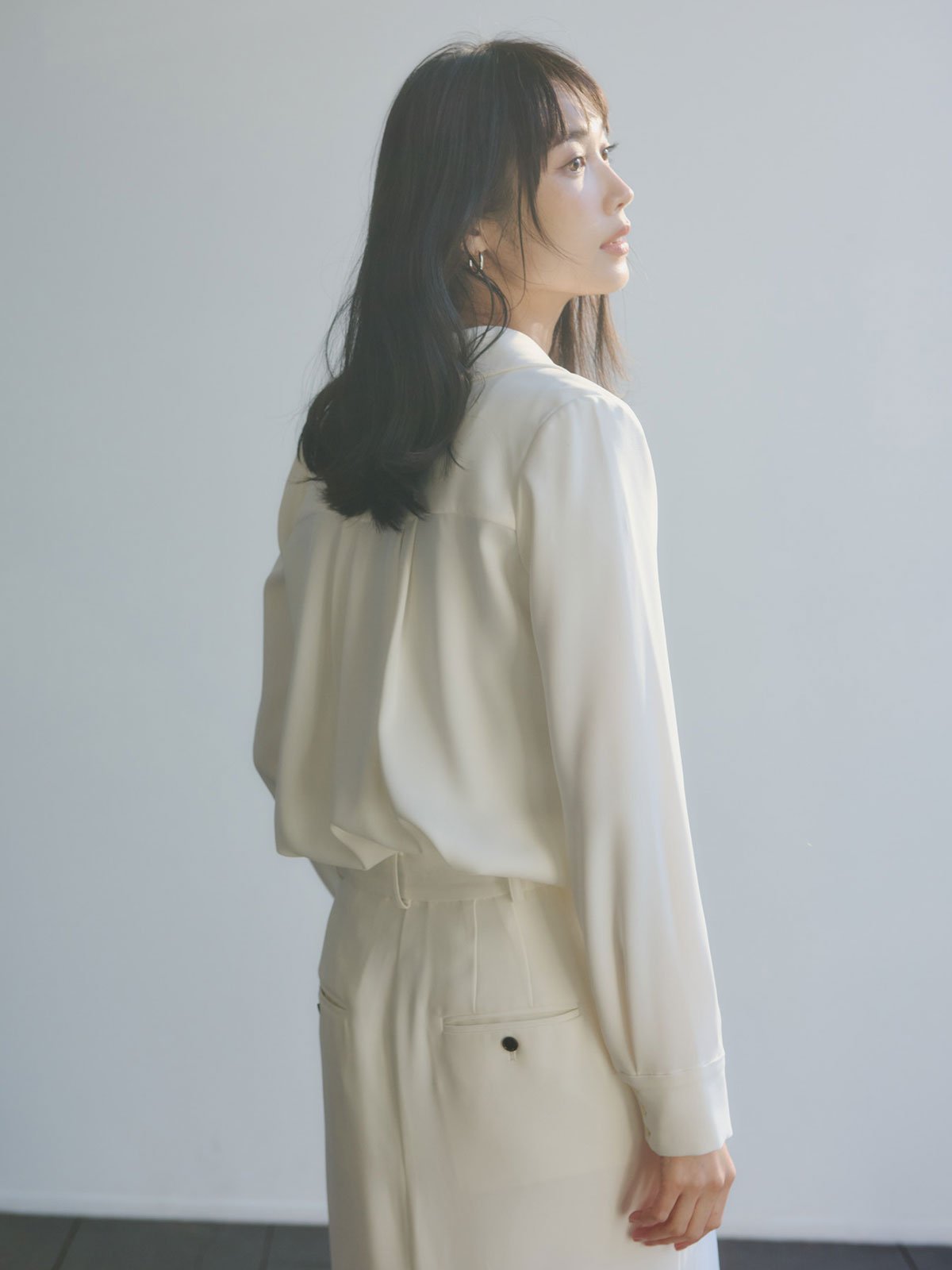 anuans｜ダブルサテンナロースカート | Rakuten Fashion(楽天