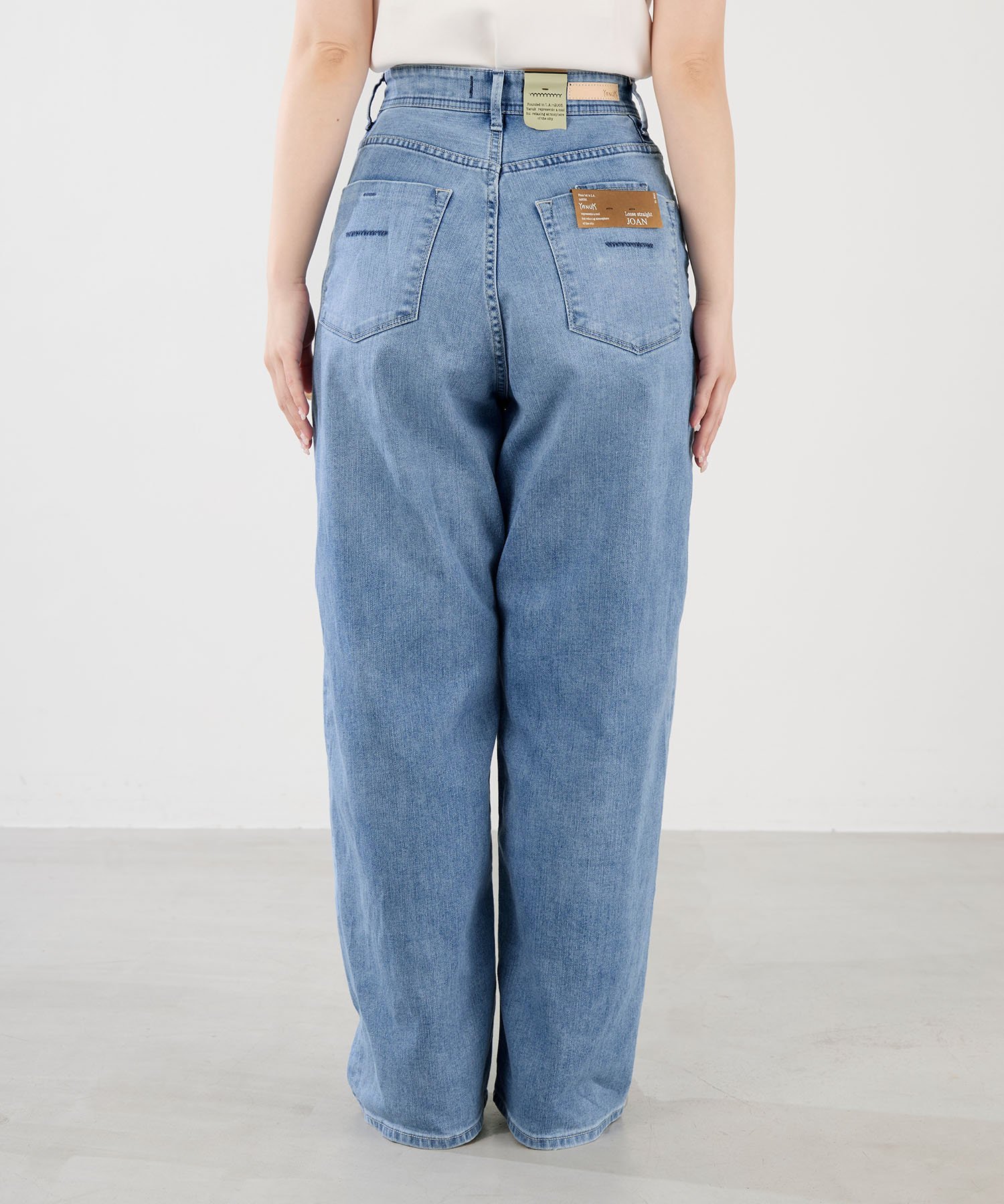 MICA＆DEAL｜【YANUK】AIRY Really Light ルーズストレートデニム-Joan