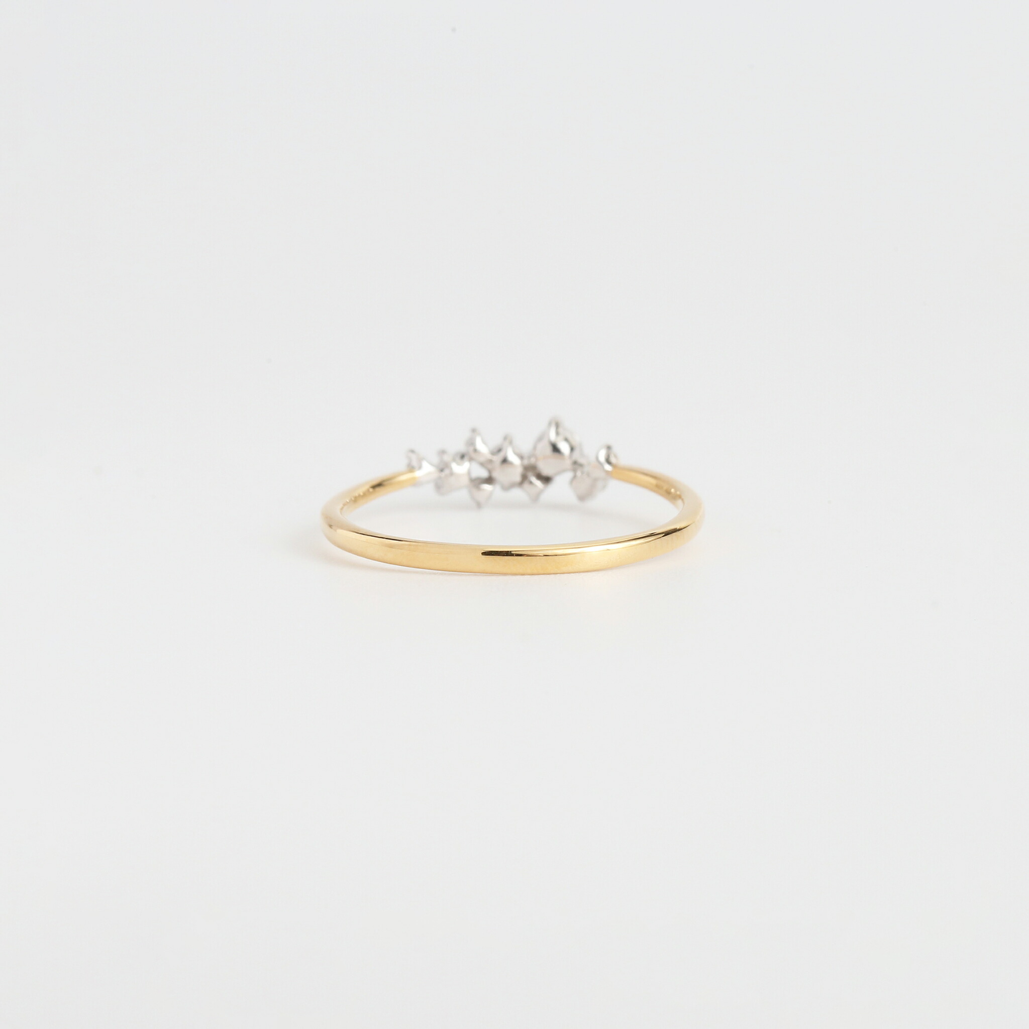 楽天市場】【Rainy Ring】 K10/K18/Pt900 雨粒 モチーフ ダイヤモンド