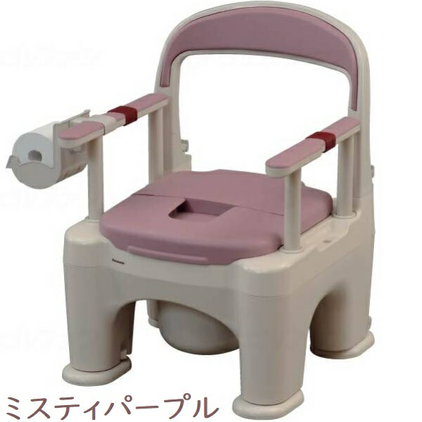 楽天市場】ポータブルトイレ 座楽 ラフィーネ 標準 プラスチック便座