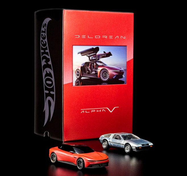 楽天市場】Hot Wheels x DeLoreanホットウィール デロリアン DMC-12