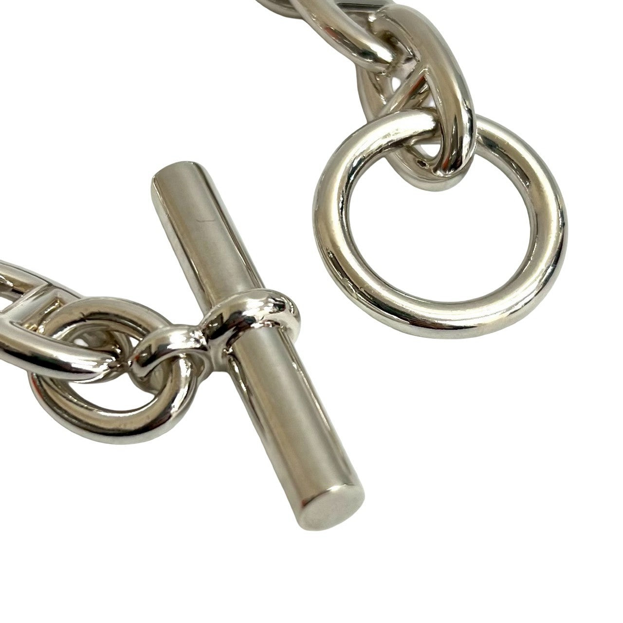 HERMES エルメス シェーヌダンクル GM 12コマ ブレスレット – Trip