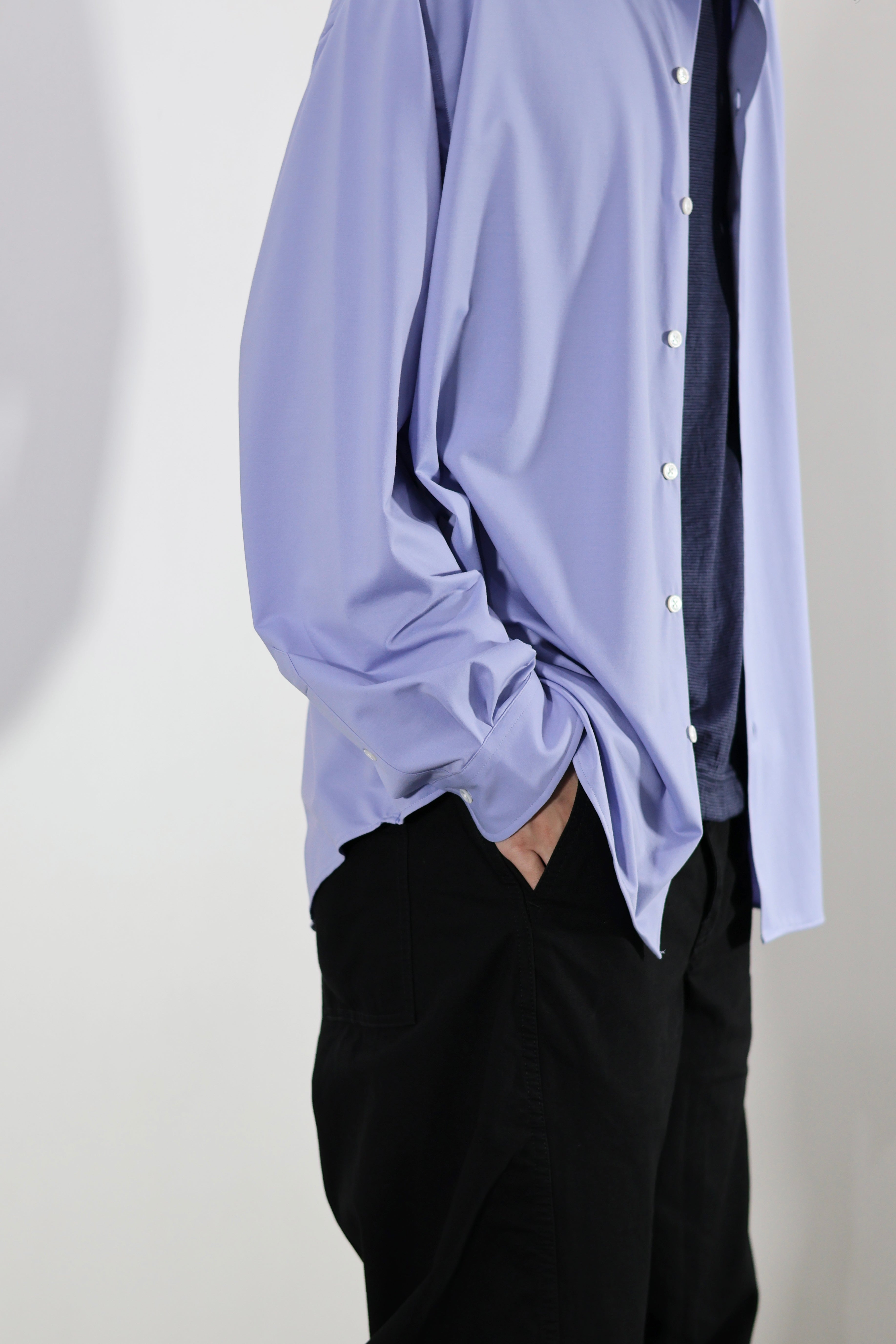 KANEMASA PHIL. - 46G Atmosphere Shirt - PURPLE(Zenith Purple) – un