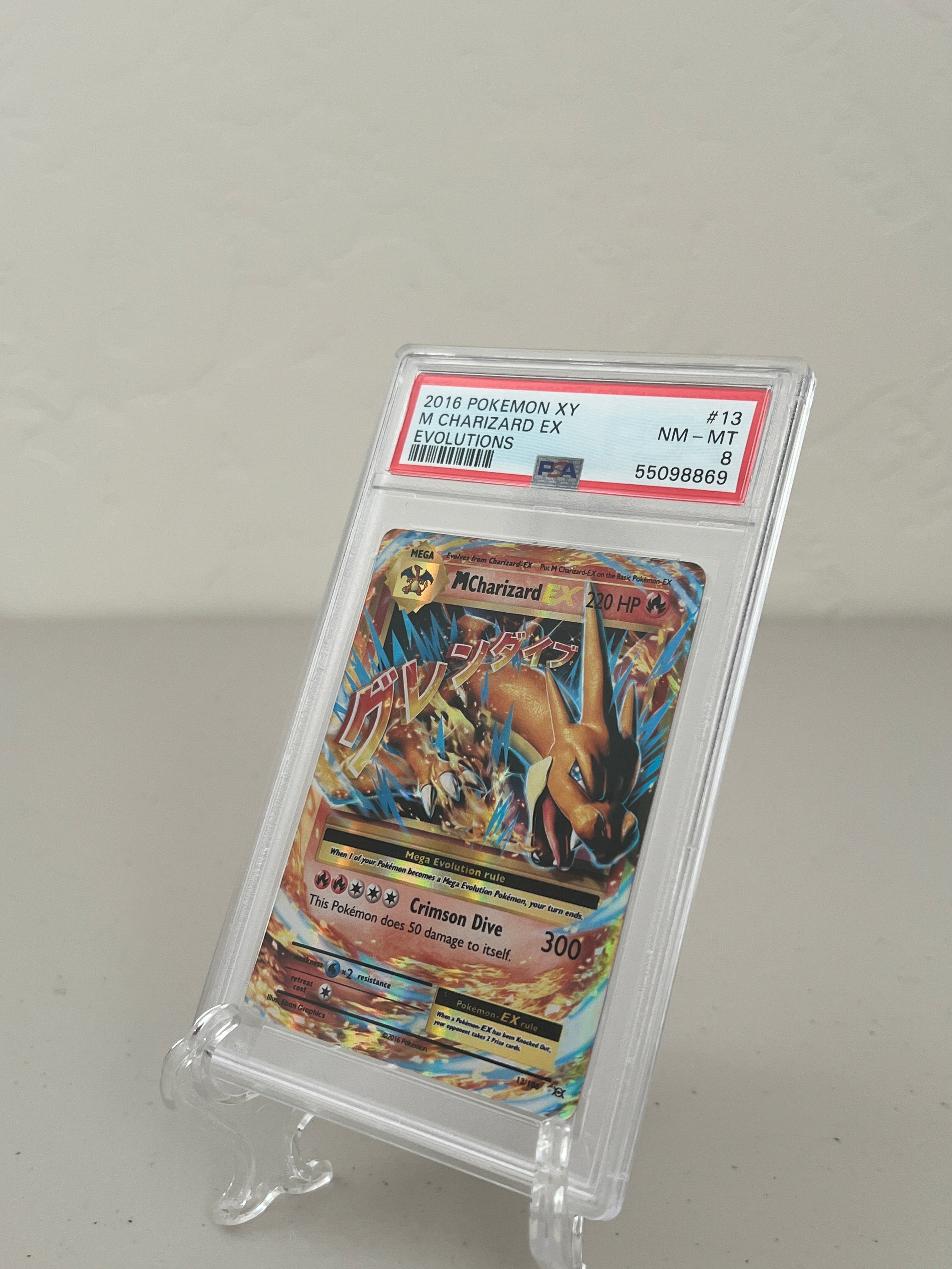 2016 Pokemon XY Evolutions Mega Charizard EX #13 PSA 8 – uptownhobbies