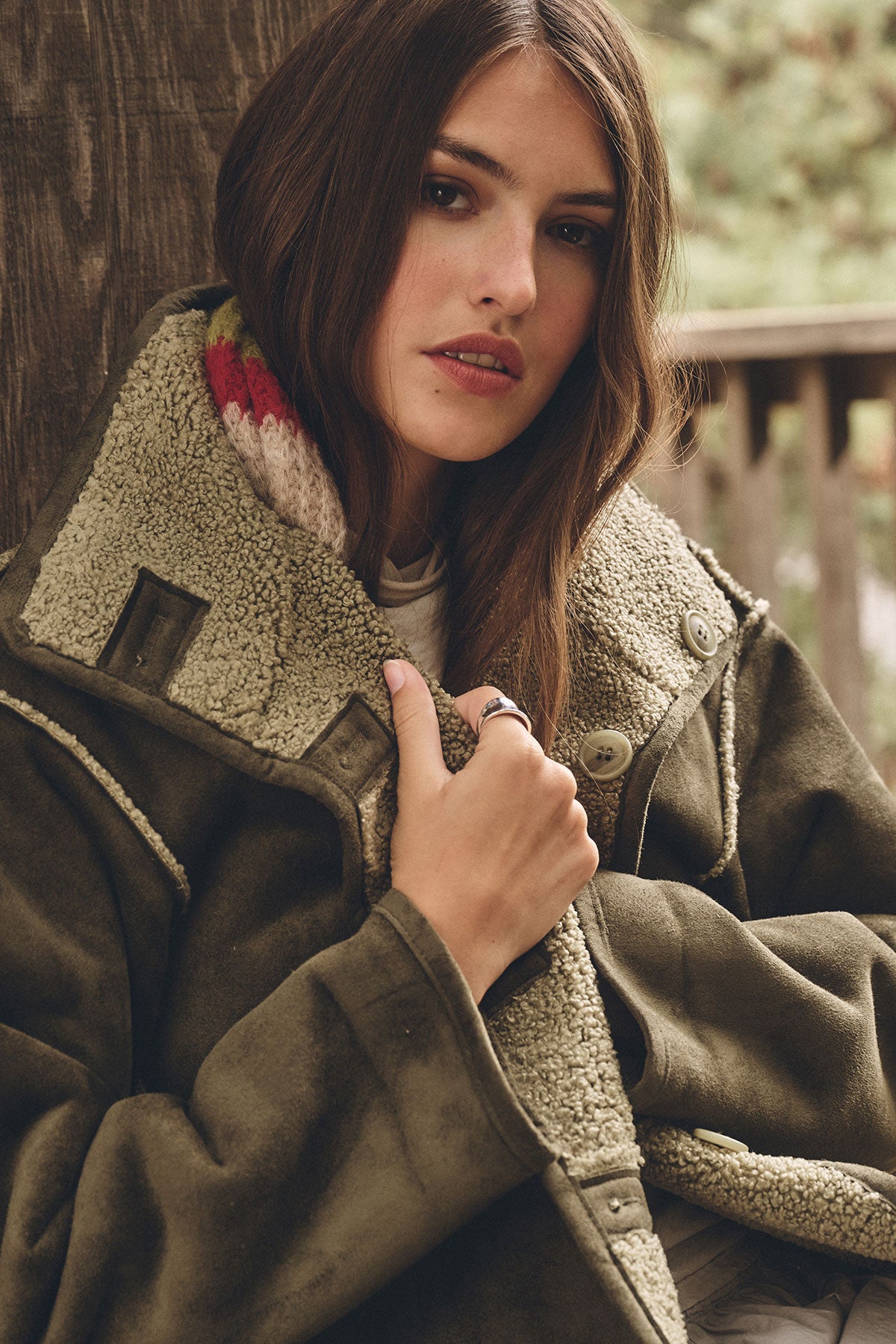 SHONA LUXE SHERPA REVERSIBLE JACKET – Velvet by Graham & Spencer