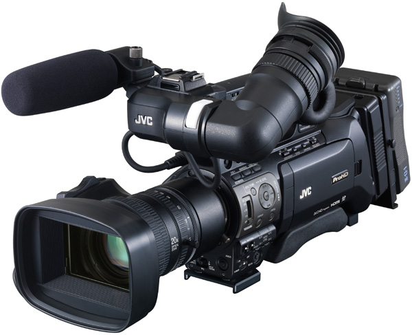 JVCのコンパクトショルダースタイルカメラGY-HM850 | VIDEO SALON.web