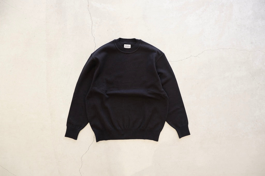 MORE SALE! <50%OFF> Yonetomi / WAVE COTTON KNIT PULLOVER