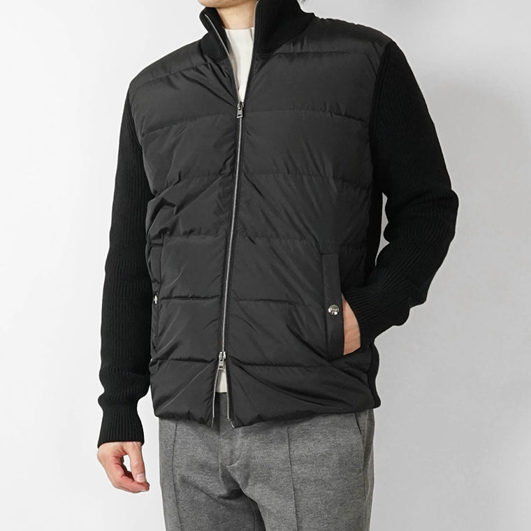 ヘルノ HERNO メンズ ニットダウンジャケット ブラック – WORLDCLUB1989