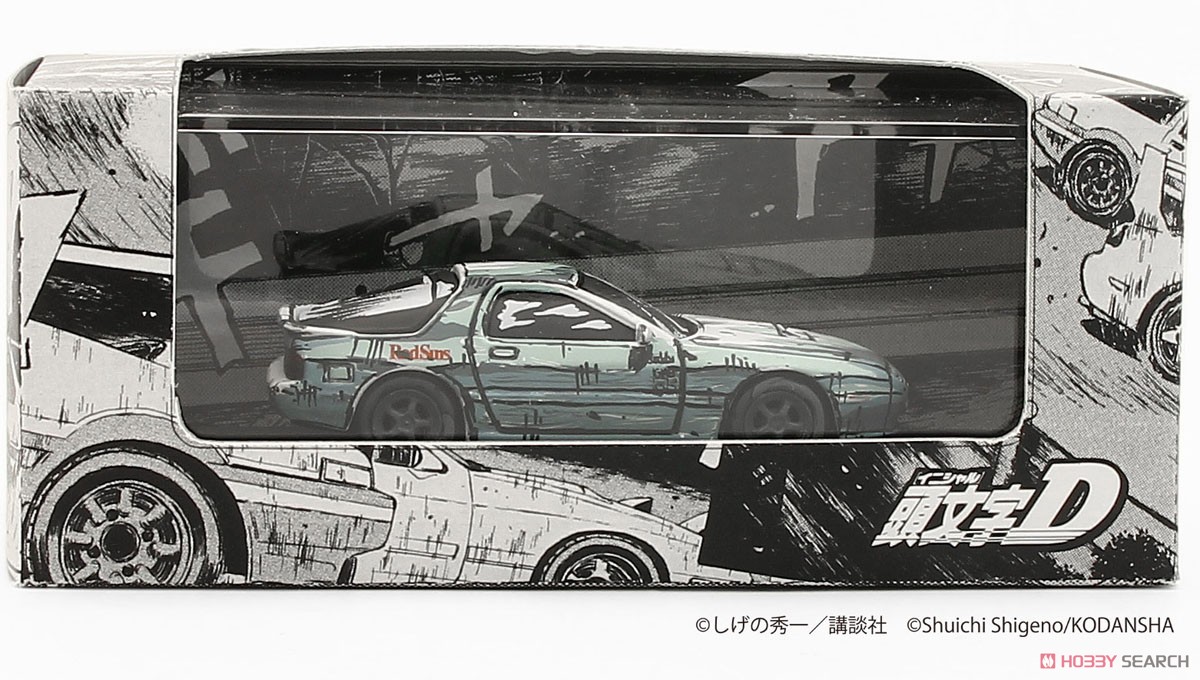 イニシャルD 漫画風塗装エディション 3台セット (ミニカー) - ホビー