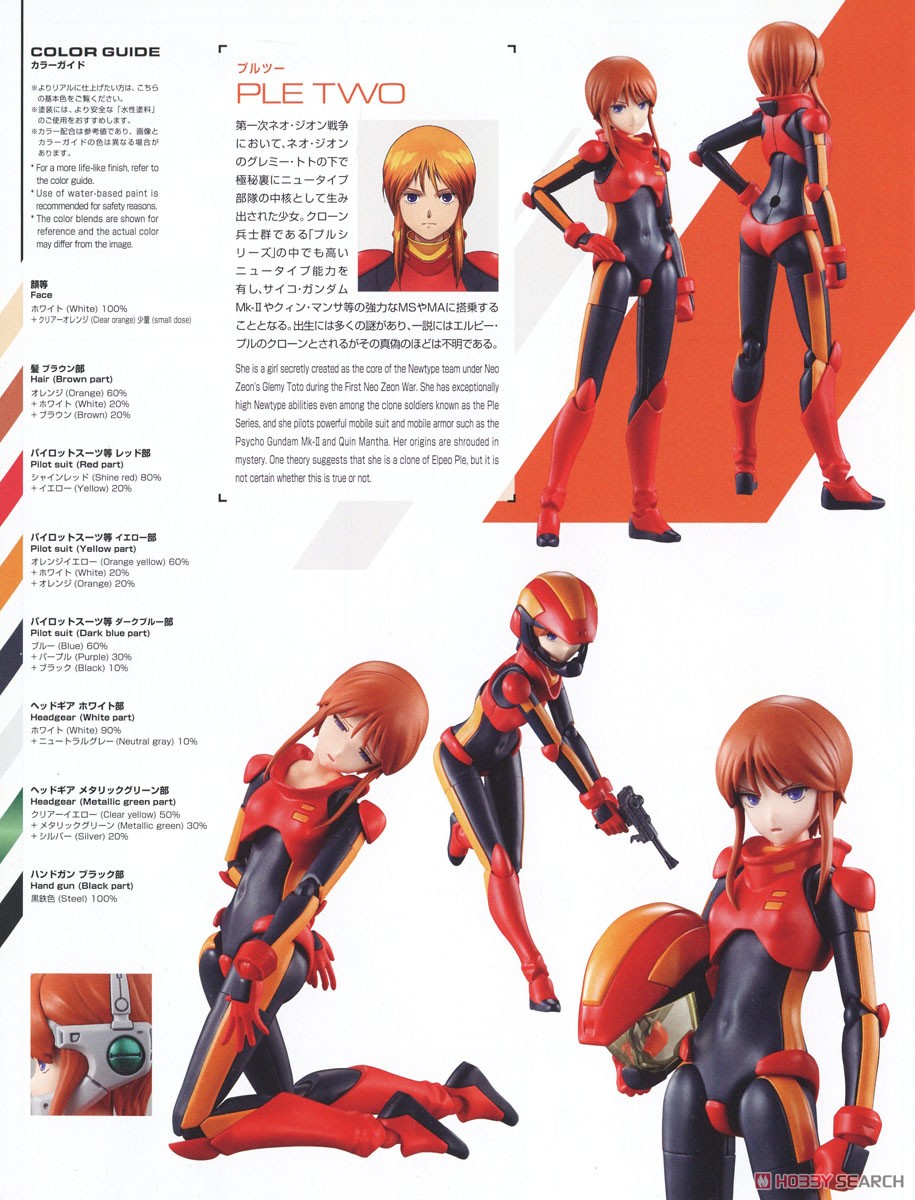 Figure-rise Standard プルツー (プラモデル) - ホビーサーチ ガンプラ他