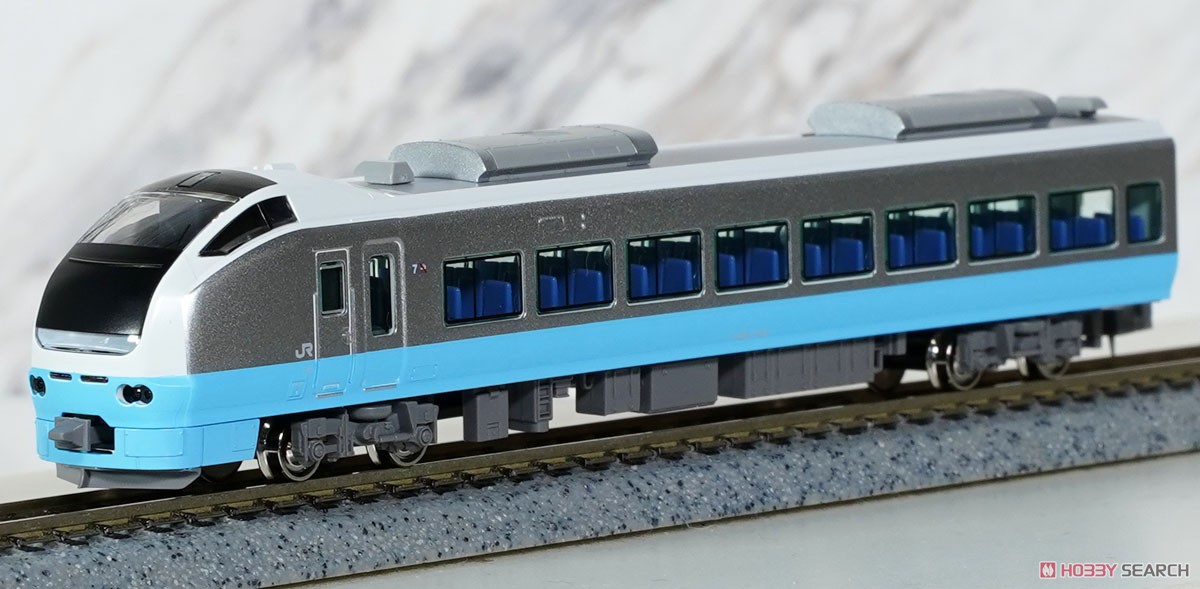 E653系1000番代 (水色) 7両編成セット (動力付き) (7両セット) (塗装