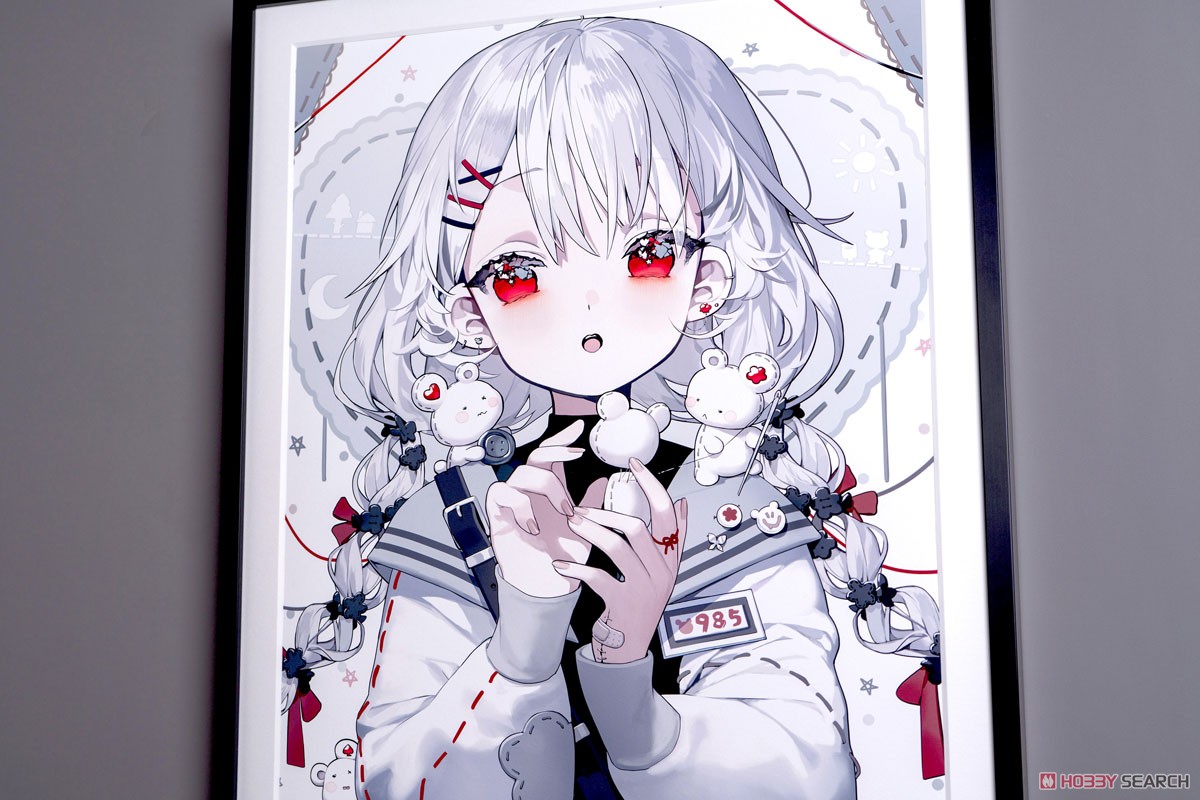 50枚限定】 夏炉先生直筆サイン入り X-ART製 A3+サイズジークレー