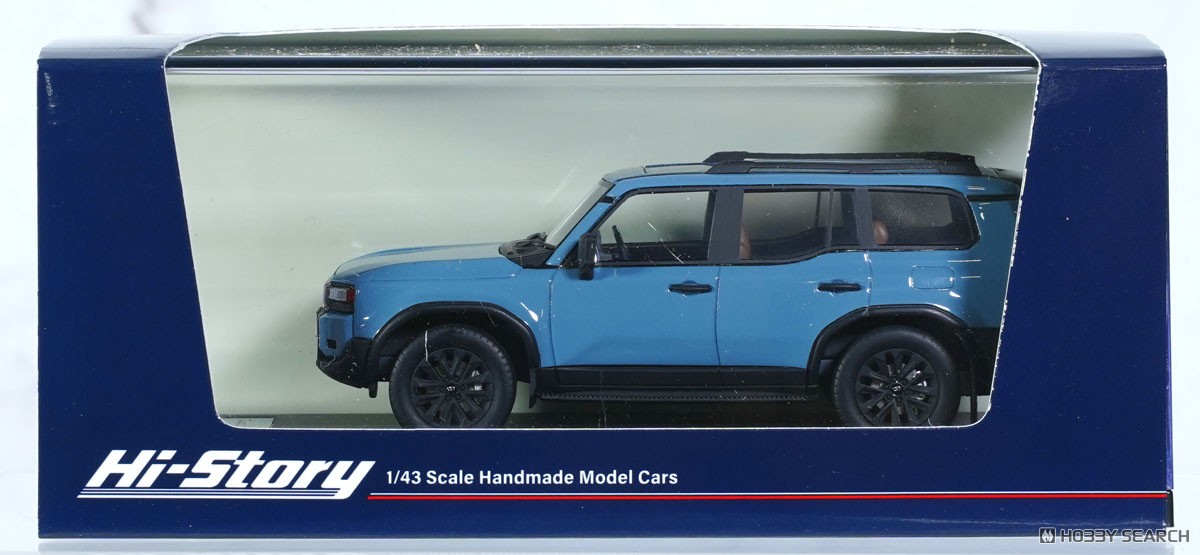 Toyota LANDCRUISER 250 ZX (2024) スモーキーブルー (ミニカー