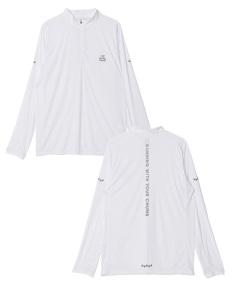 Running Half Zip L/S T-Shirt|CHUMS(チャムス)|アウトドア