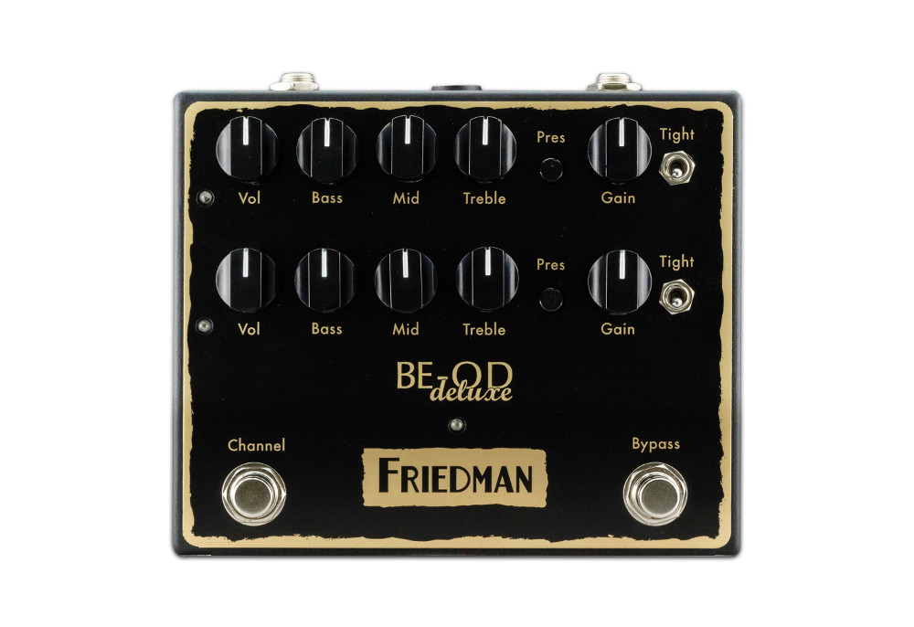 Friedman BE-OD DELUXE ギターエフェクター(BE-100の音色を捉えた