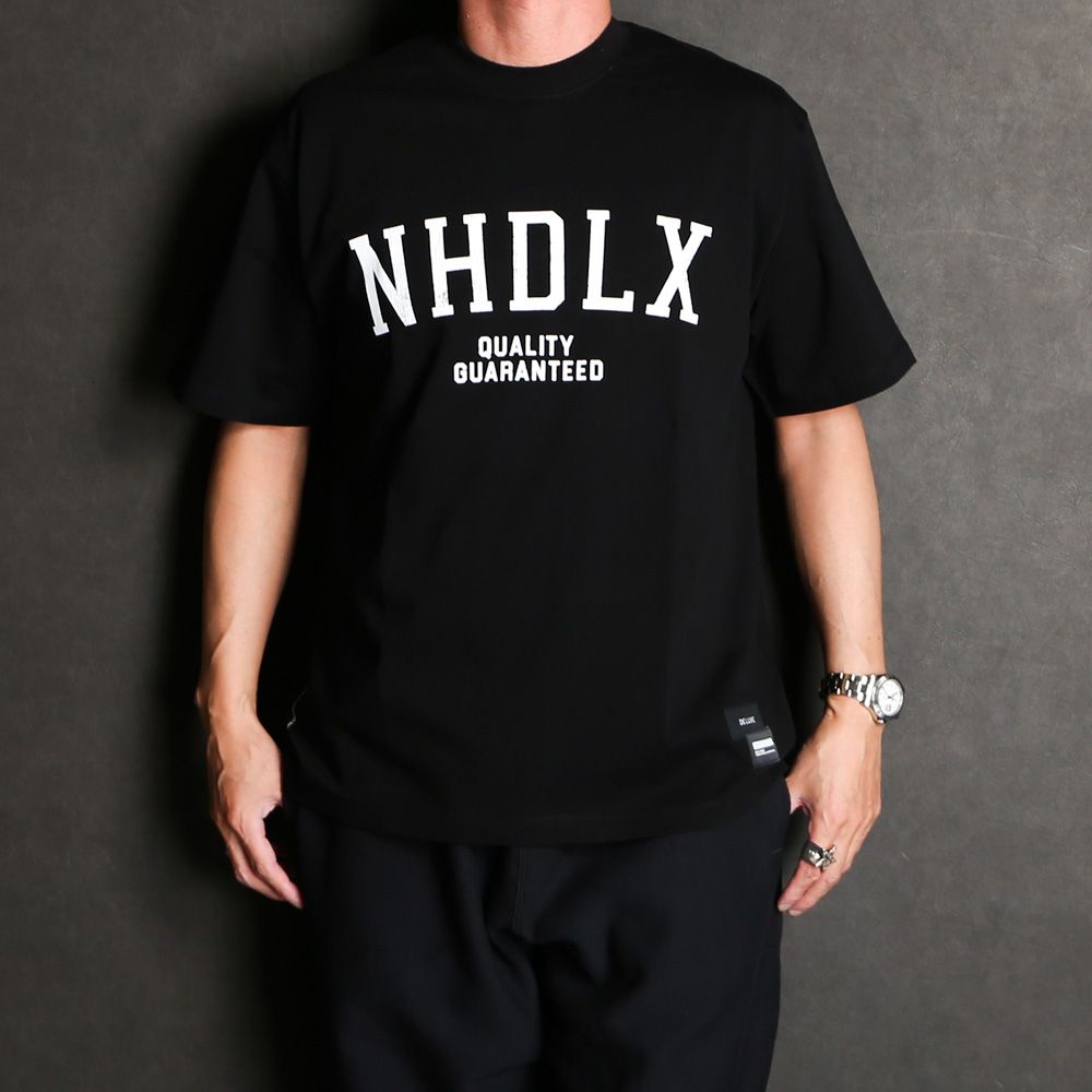 DELUXE - NEIGHBORHOOD × DELUXE TEE - BLACK / 23ADNH2004 | chemical
