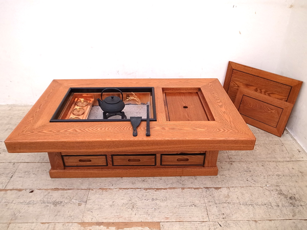 囲炉裏テーブル 家具買取専門ショップ【アドア東京】世田谷区・渋谷区