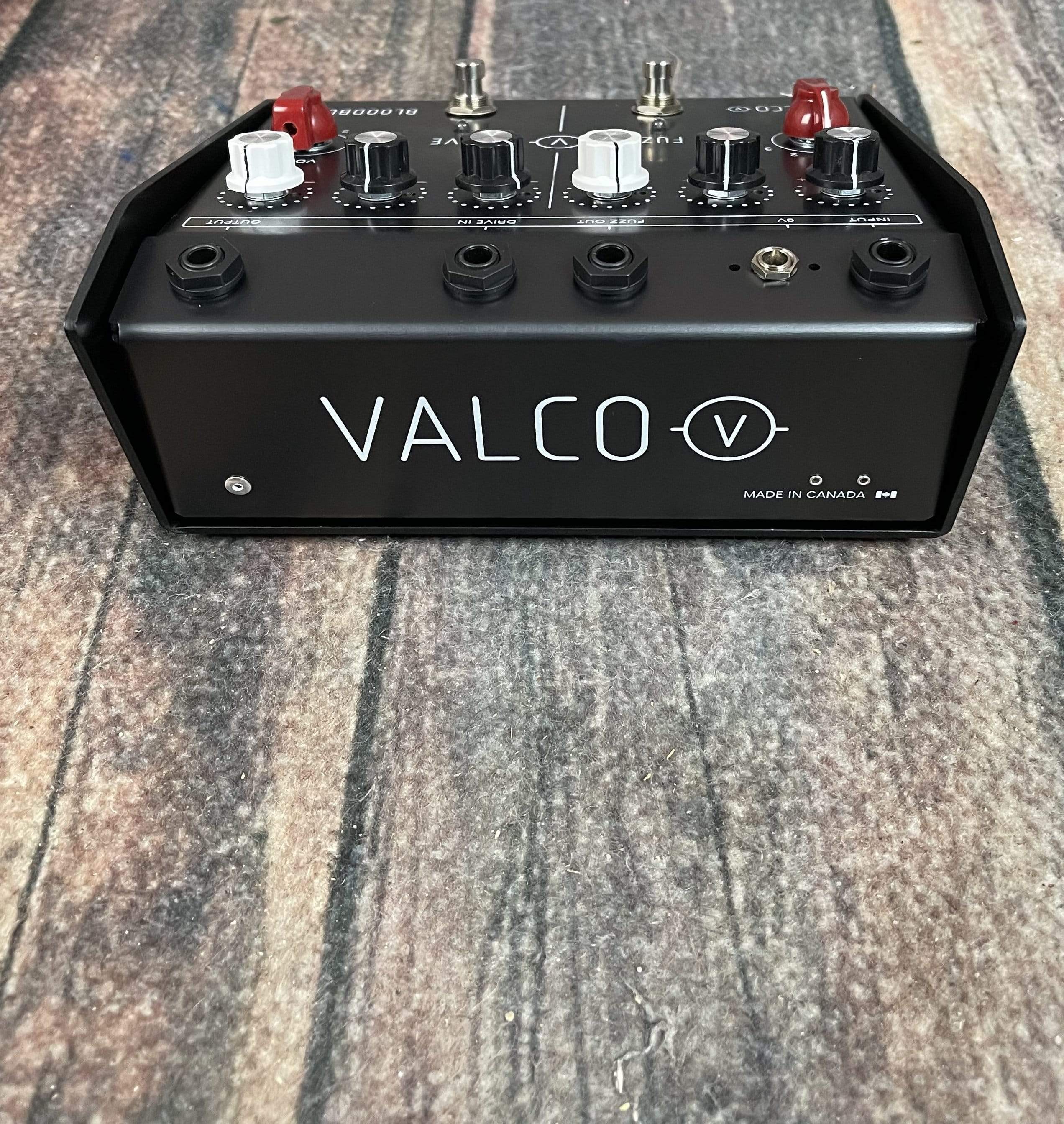 Valco Bloodbuzz Dual Channel Fuzz / Overdrive Pedal - Adirondack