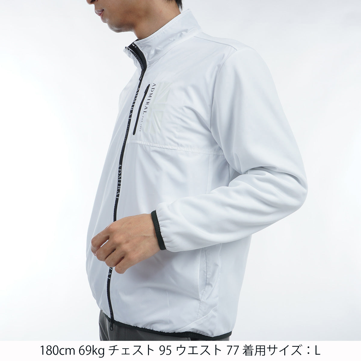 ハイブリッド ジップアップスウェット ADMA479 – ADMIRAL